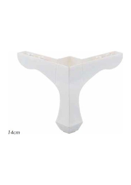 Eroğlu Lükens Ayak 14CM Boyunda Vidaları ile Birlikte