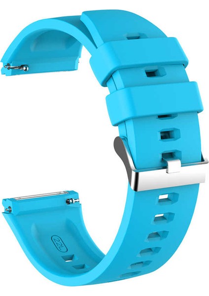 Huawei Watch Gt2 E Frontier Silikon Kayış Kordon Turkuaz