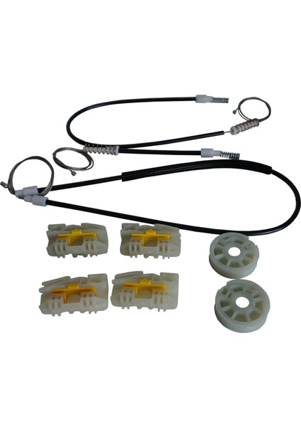Land Rover Freelander MK1 L314 LN 1997-2006 3/5 Kapı İçin Elektrikli Ön Sağ veya Sol Cam Kriko Seti