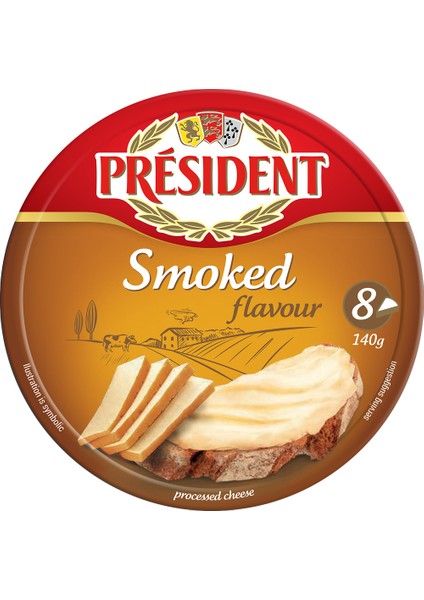 Smoked Füme Üçgen Peynir 140 gr