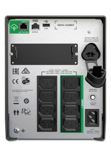 Apc SMT1000IC Apc Smart-Ups 1000VA LCD 230V With Smartconnect