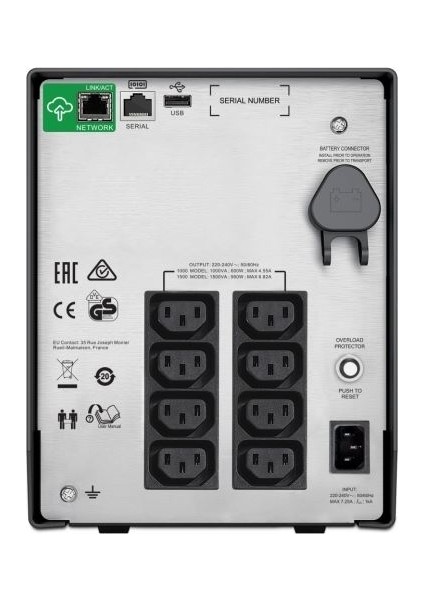 Apc SMC1500IC Apc Smart-Ups C 1500VA LCD 230V With Smartconnect