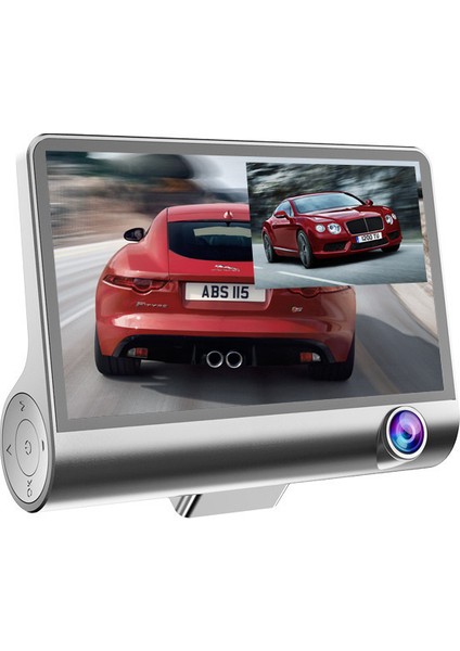 4" Araba Üç Yön Geri Vites HD Sürüş Kaydedici Kamera (Yurt Dışından) fırsatları