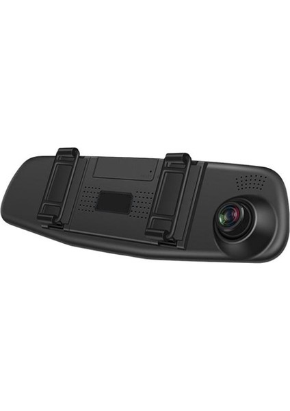 Carlog 4.3" HD Ön ve Arka Çift Lensli Dikiz Aynası Kamerası (Yurt Dışından)