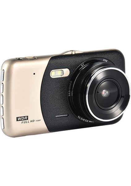 Metal 4" Geniş Ekran 1080P Otomobil Kamerası (Yurt Dışından)