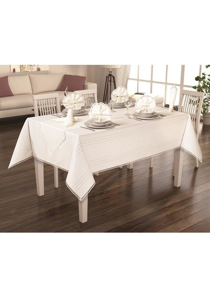 Colber Krem Lux 12 Kişilik Sofra Takımı