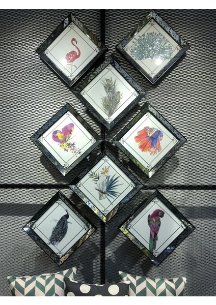 Flamingo Dekoratif Tablo