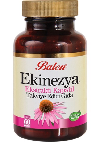 Ekinezya Ekstraktı 375 Mg 60 Kapsül