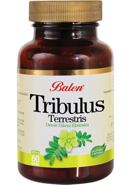 Tribulus Terestris (Çoban Çökerten) 620 Mg 60 Kapsül