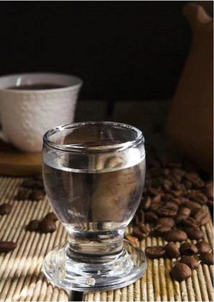 Ayaklı 12'li Kahve Yanı Bardağı