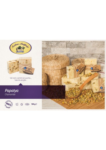 Papatya Sabunu - 100 gr - Sabun Mutfağı