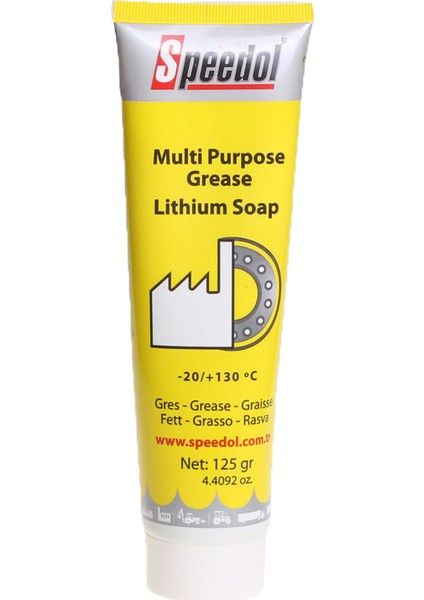 Çok Maksatlı Tüp Gres / Multi Purpose Grease - 125 gr