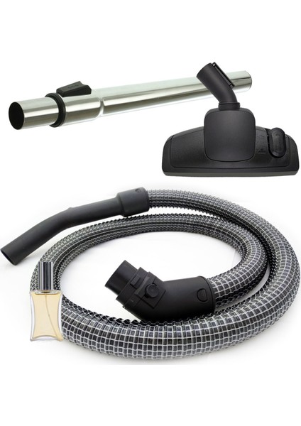 Fantom Canister DC 2850 Elektrikli Süpürge Çelik Telli Hortum Emici Başlığı Teleskopik Boru SH0107-1