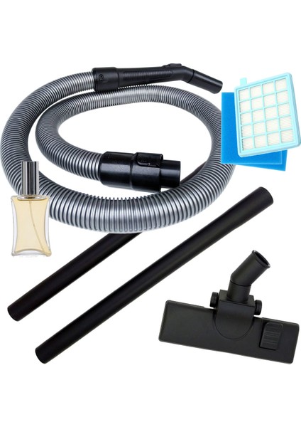 Philips FC 9323 PowerPro Active Elektrikli Süpürge Hortum Emici Plastik Boru Filtre Seti SH0015-7