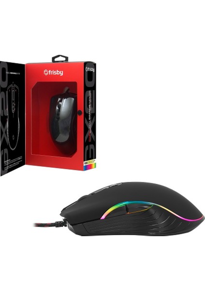 Gx-20 Pro 10000 Dpı Makrolu Rgb Işıklı Profesyonel Gaming Oyuncu Mouse