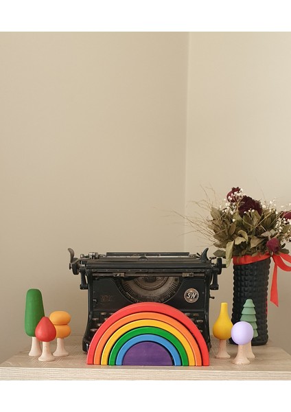 Kırt Kırt Ahşap Waldorf Gökkuşağı 6'lı Rainbow modelleri