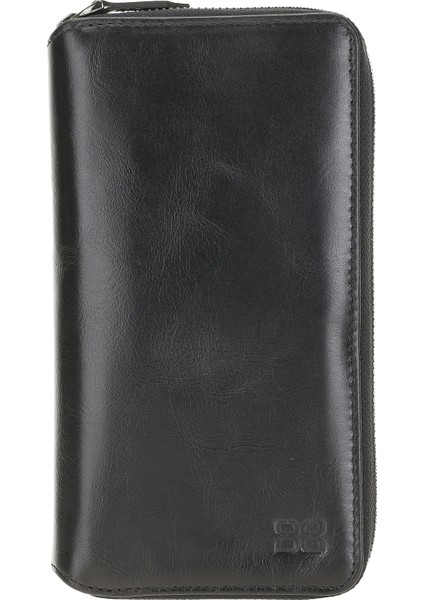 Mw Pouch Deri Telefon Kılıfı iPhone 12/12 Pro Rst1 Siyah Rfıd indirimleri