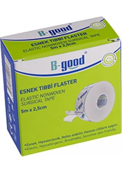 B-Good Esnek Fix Tıbbi Flaster 5mx2.5cm