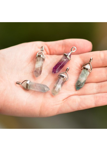 Florit Taşı Kalem Kolye fiyatları