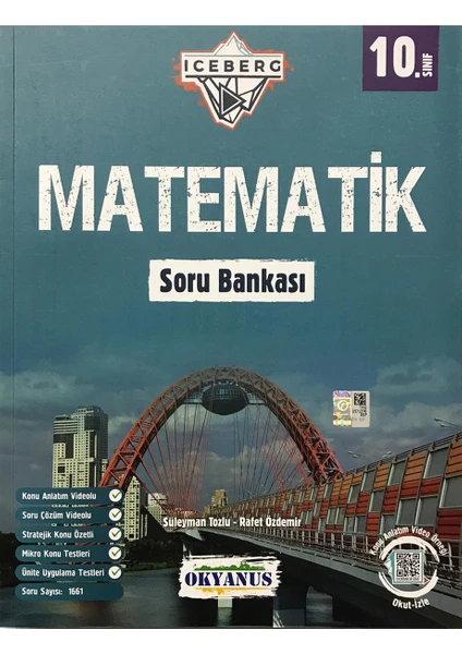 Okyanus Yayınları 10. Sınıf Iceberg Matematik Soru Bankası