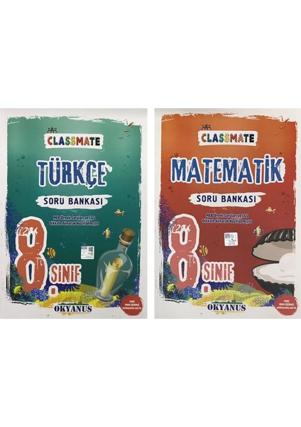 8. Sınıf LGS Classmate Türkçe Matematik Soru Bankası
