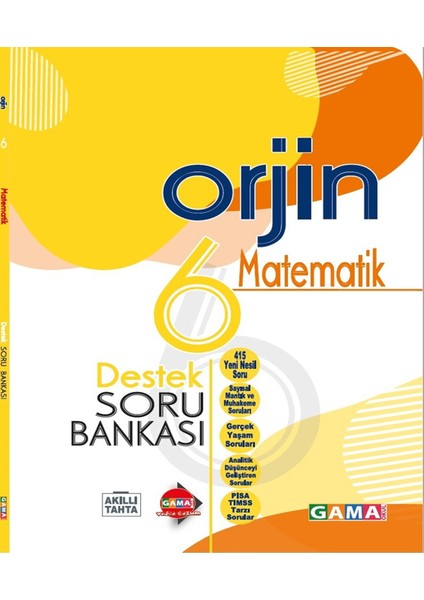 6. Sınıf Orjin Matematik Destek Soru Bankası