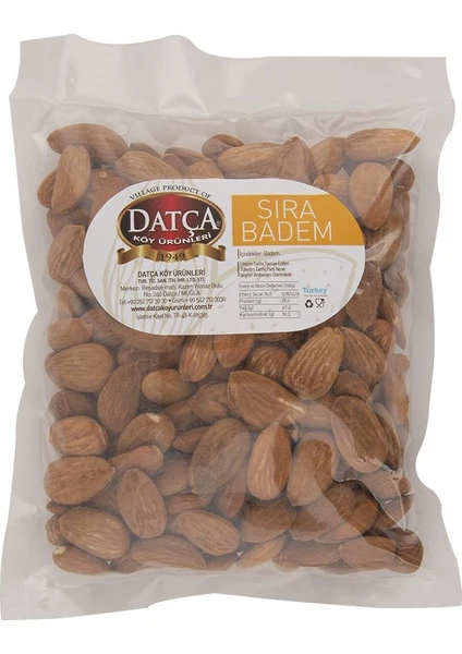 Datça Çiğ Sıra Badem 500 Gr