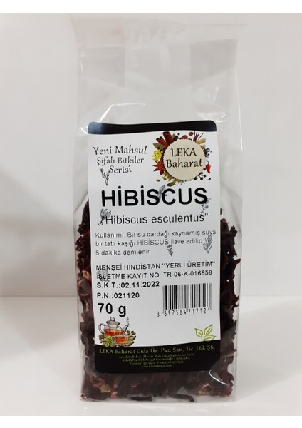 Hibiskus (Hibiscus) 70 gr
