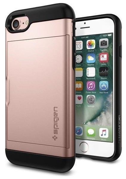 Apple iPhone SE (2022 / 2020) / iPhone 8 / iPhone 7 Kılıf Slim Armor CS Rose Gold - 042CS20454