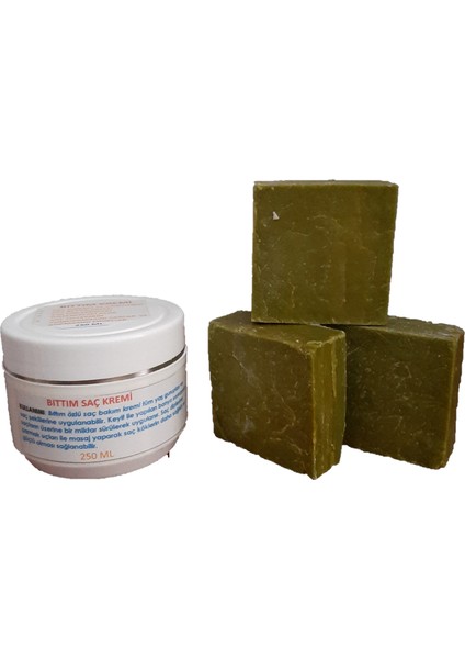 Online Pazar %100 Doğal 2 Adet Bıttım SABUNU+250 ml Bıttım Kremi modelleri
