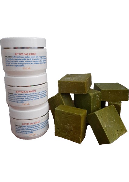 Online Pazar %100 Doğal 2 Adet Bıttım SABUNU+250 ml Bıttım Kremi fırsatları