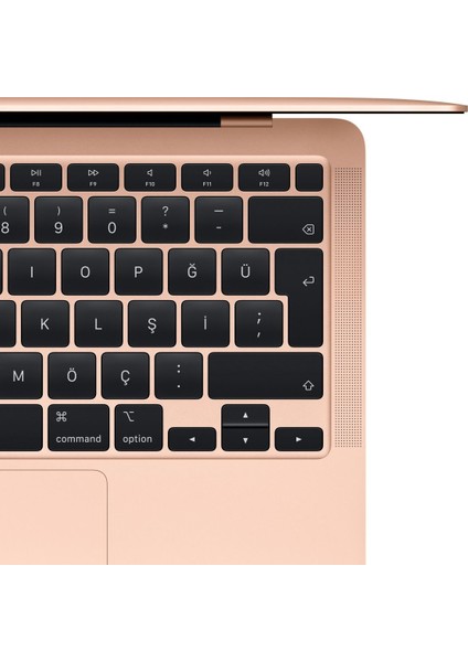 MacBook Air M1 Çip 8GB 512GB SSD macOS 13" QHD Taşınabilir Bilgisayar Altın MGNE3TU/A