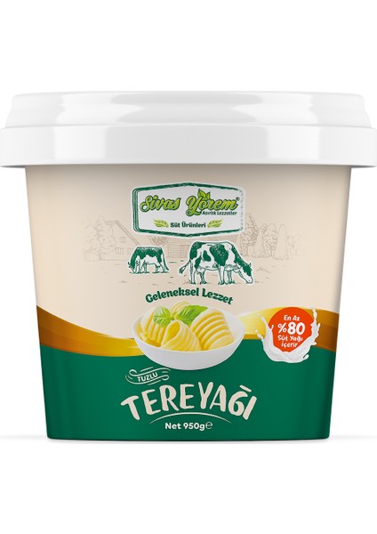 Tuzlu Tereyağ 950 gr