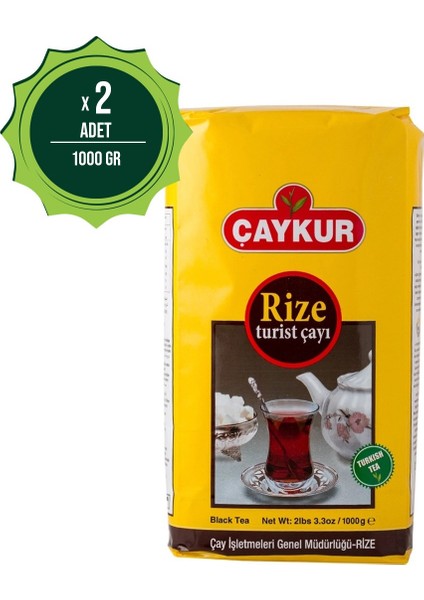 Rize Turist Çay 1 kg x 2