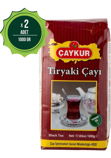 Tiryaki Çay 1 kg x 2