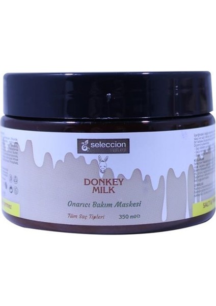 Naturel Eşek Sütlü Saç Maskesi 350 ml