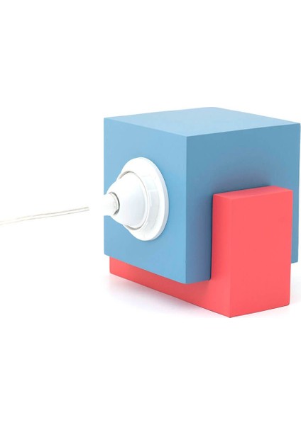 Mavi Marshmallow Renkli Masa Lambası fırsatları