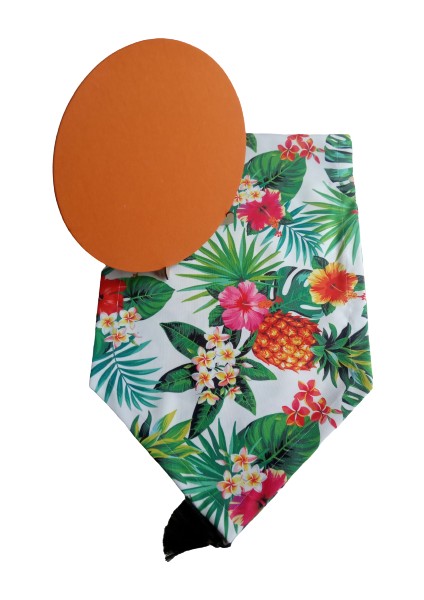 Ananas Desenli Runner+ 6 Adet Amerikan Servis Supla Seti