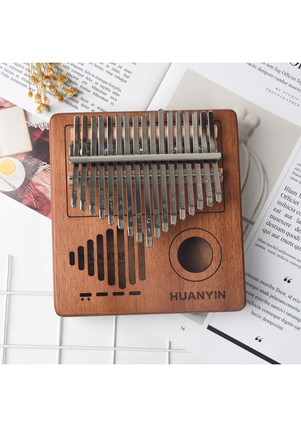 HW17 Wide Edition 17 Tuşlu Kalimba + Türkçe Kılavuz HW17