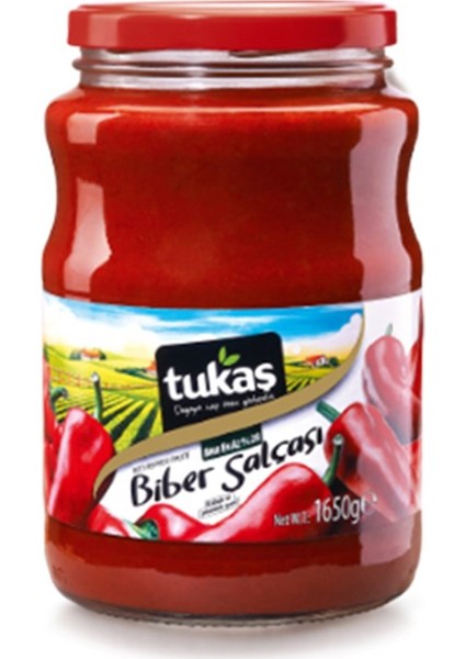 Biber Salçası 1650 gr Sade