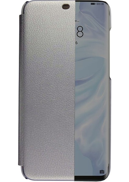 Huawei Mate 20 Pro Yarım Cam Kapaklı Kılıf