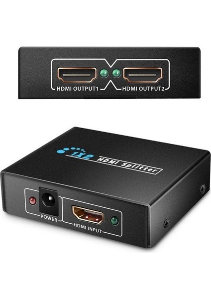 HDMI-102 1x2 1080 3D Splıntter Ver 1.4 HDMI Çoğaltıcı
