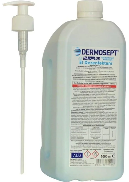 Dermosept Dermosept 1 Litre Pompalı El Dezenfektanı