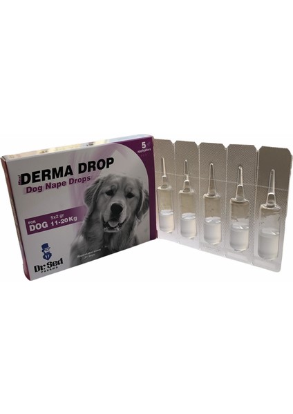 Maxi Derma Köpek Ense Damlası 5'li Damla Paketi 5 x 2 gr