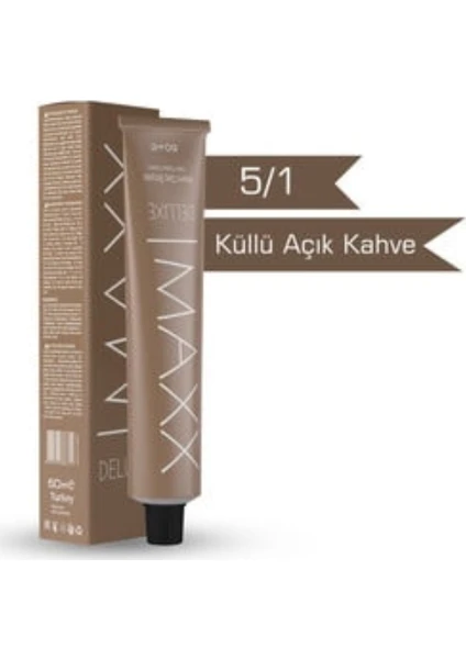 Maxx Deluxe 5/1 Küllü Açık Kahve