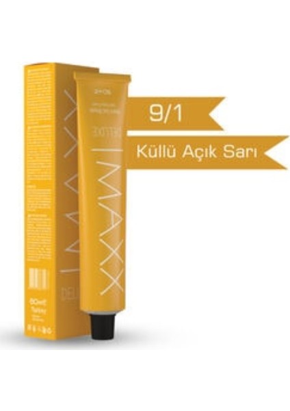 Maxx Deluxe 9/1 Küllü Açık Sarı