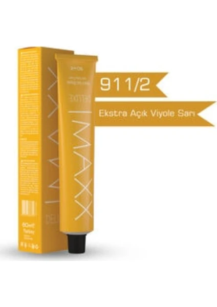 Maxx Deluxe 911/2 Ekstra Açıcı Viyole Sarı