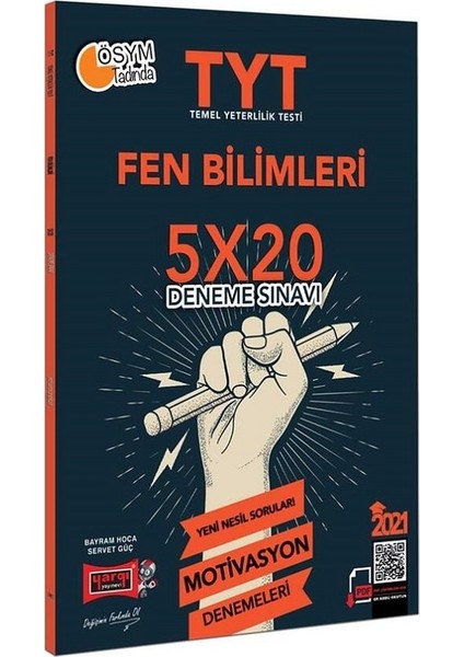 TYT Motivasyon Fen Bilimleri 5X20 Deneme Sınavı