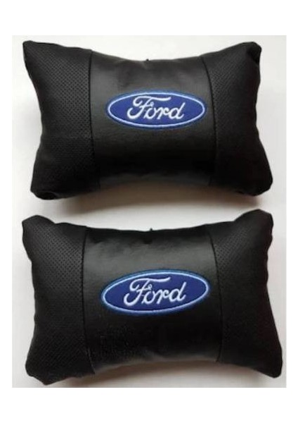 Ford Seyahat Boyun Yastığı Takımı Nakışlı