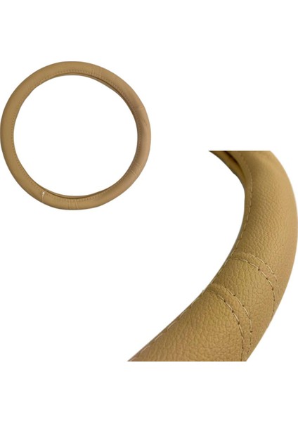 Direksiyon Kılıfı 38 cm Bej / DIKI371-BJ